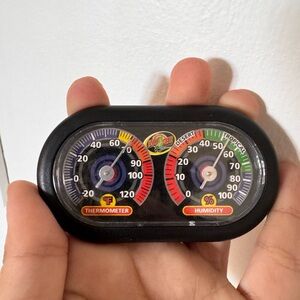 Zoo Med Terrarium Thermometer and Humidity Gauge